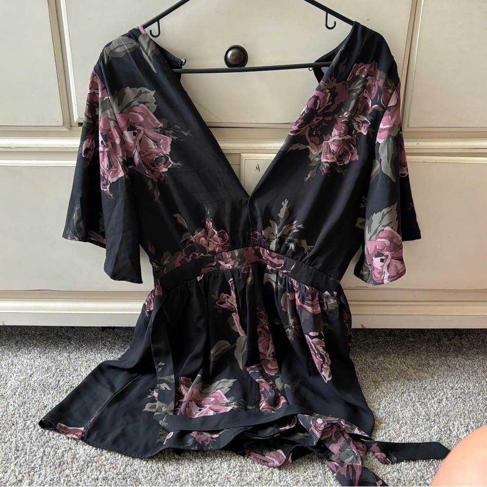 TOBI floral romper